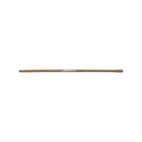 Manico in legno duro levigato adattabile per motosega, ø32mm x 1,1m.
