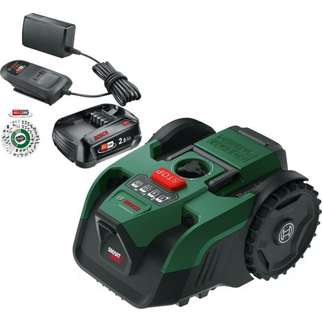 Bosch VISIMOW Robotic Lawnmower VISIMOW18V-200 Lawn Mower 1 x 2.5Ah Battery (1/5)