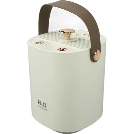 1,2-Liter-Zweistufen-Luftbefeuchter mit Nachtlicht, USB-Anschluss, großem Fassungsvermögen, Tisch-Luftbefeuchter/Diffusor für Schlafzimmer, Arbeitszimmer, Büro, Garten (1/5)