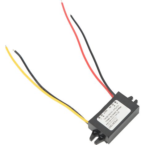 Module convertisseur abaisseur de tension 24V vers 12V, boîtier PP étanche ultra-fin, haut rendement, module buck DC, alimentation stable, faible encombrement (1/5)