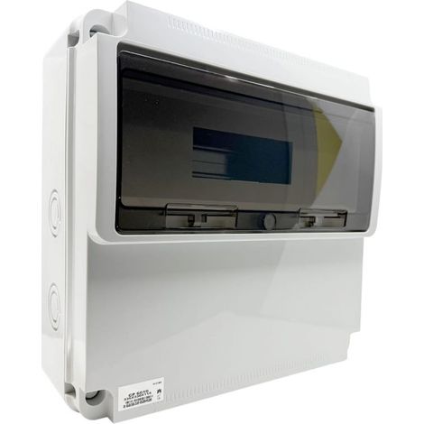Coffret pour prise industrielle étanche IP65 IK10 - 1 rangée de 16 modules - 330x330x155mm (1/5)