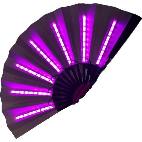 Stilvoller LED-Ventilator, geringer Stromverbrauch, auffälliges Design, Steigerung-Pink