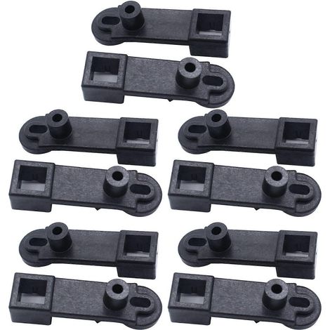 Kit de réparation universel pour collecteur d'admission (10 pièces) : bras de soupape de turbulence et biellette A6420905037, compatible Mercedes-Benz, Dodge et Jeep. (1/5)