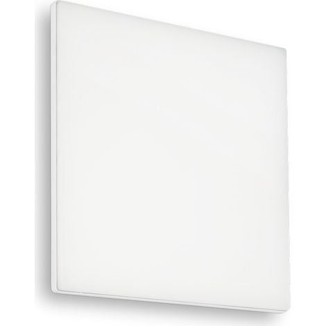 LED Extérieur Carré Simple Flush Blanc IP65, 3000K