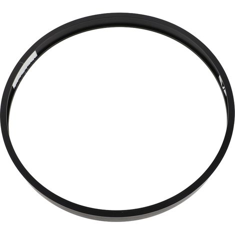 Cadre Photo Rond en Alliage D'aluminium Noir Brossé de 30 Cm, Cadre Circulaire Élégant et Solide pour Peinture à L'huile, Décoration de Bureau (1/5)