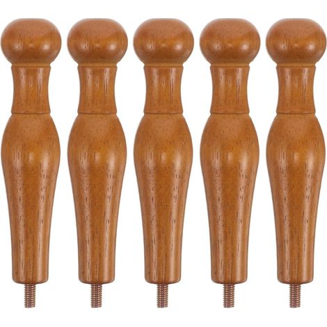 de 5 patères à visser robustes en bois KICHOUSE accessoires (1/5)