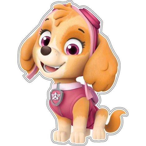 Nickelodeon Paw Patrol Dekorationen in leuchtenden Farben 16,5 cm
