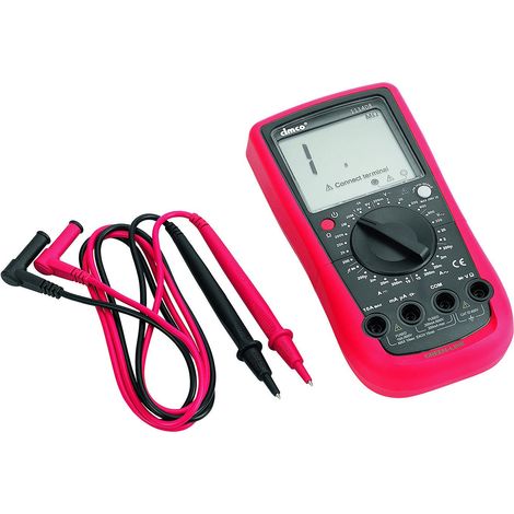Multimetro digitale cimco misura tensione 600 AC DC 10 A