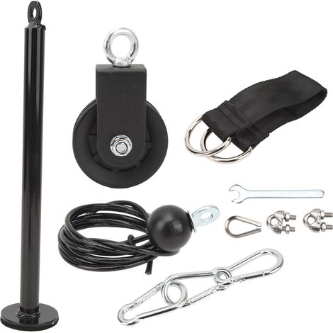 Système de câbles de musculation, système de sangles pour haltères, équipement de fitness à monter soi-même pour salle de sport à domicile (1/5)