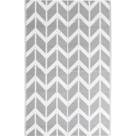 Maison Exclusive - Outdoor-Teppich ARAKIL Grau 160x230 cm PP