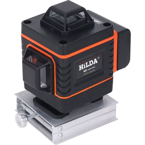Niveau laser 4D à 16 lignes, instrument de traçage de lignes automatique de haute précision et de pose de carrelage, instrument de pose de murs, niveau à lumière verte 4x360°, autonivellement à 360°. (1/5)