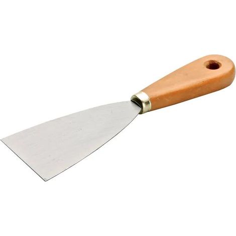 Nespoli Malermesser Edelstahl Klinge 8 cm rohes Holz