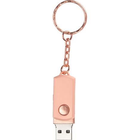 Clé USB portable, clé mémoire USB 2.0, clé USB 2.0 de grande capacité, clé USB haute vitesse, clé USB rotative à fermeture éclair, 8 Go. (1/5)