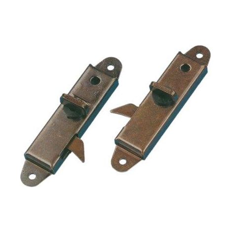 BLOCCATAPPARELLA LATERALE AVVOLGIBILI ULTRABLOCK - DX/SX BRONZATA CF=PZ 2- 5 confezioni