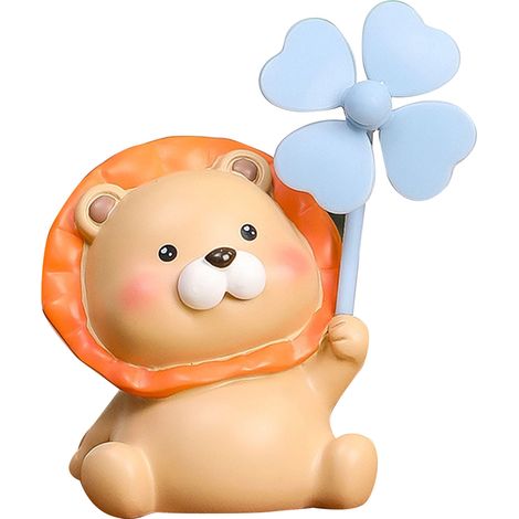 décorative en résine représentant un animal lion pour (1/5)