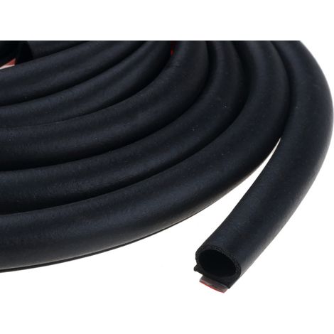 Joint d'étanchéité de porte de voiture de 5 mètres, forme D/P, type P, en caoutchouc, étanche, insonorisant, isolant phonique, type D/P (1/5)