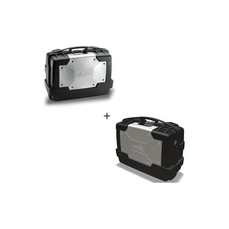 CASSA LATERALE KAPPA 33L MONOKEY KGR33 GARDA (COPPIA = 2 PEZZI) + CHIUSURA AGGIUNTIVA