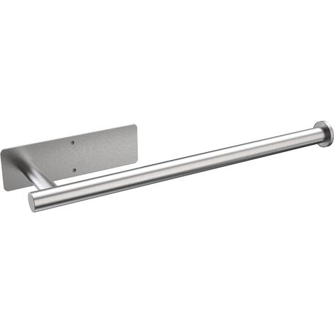 Dderouleur Essuie Tout Murale, Acier Inoxydable, Installation Colle/Perçage 3M, Adapté à La Cuisine Et à La Salle de Bain, Gris (1/5)