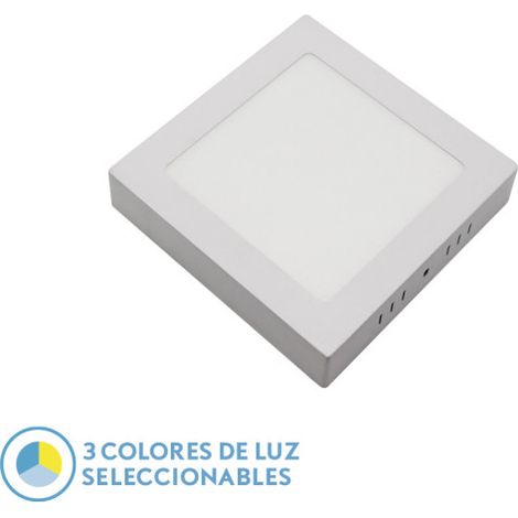 FABRILAMP Superf.gabro downlight 18w 3000k-4000k-6500k White 1620lm 3x22x22 Cm (1/2)