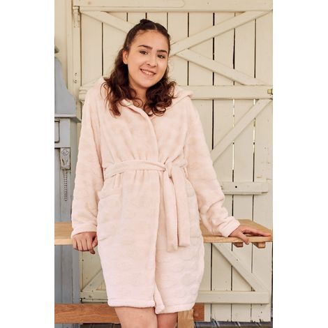 Peignoir à manches longues Drina pour fille, 14 ans (1/5)