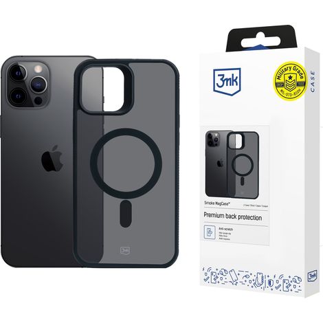 Apple iPhone 12 Pro Max - Étui MagCase 3mk Smoke (1/5)