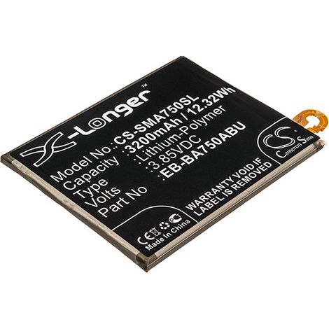 NX - Batterie téléphone, smartphone, GSM pour Samsung 3.85V 3200mAh - EB-BA750ABUGH82-1