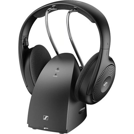 Sennheiser RS-120II cuffia e auricolare Cuffie Wireless A Padiglione MUSICA Nero