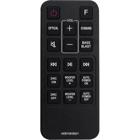 Online Store - Télécommande de remplacement AKB74935621 pour barre de son LG SJ2.aeusllk (1/5)
