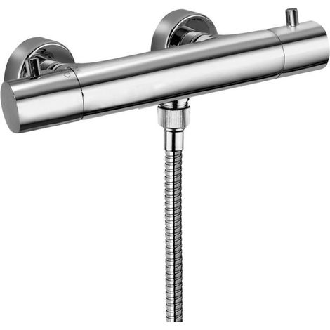 Paffoni Light Serie externe thermostatische Duscharmatur LIQ168CR  Verchromt - Messing