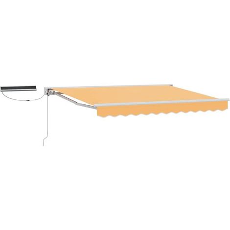 Store banne électrique rétractable, couleur sable, 2,5 x 2 mètres (1/5)