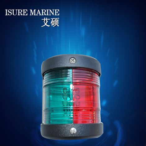 Signal lights, deck fittings, integrated red and green lights, stainless steel, plastic and nylon accessories for boats and kayaks, tungsten filament lamps.--BIEMMEDUE (1/3)