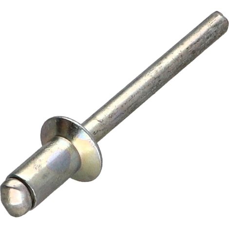 Rivet aveugle tout acier 5X10 Tête Fraisée