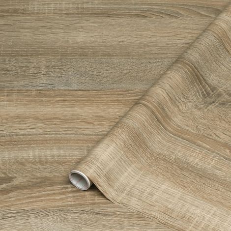 film adhésif meuble décoratif – Sonoma Chêne Brillant 67,5 cm x 2 m (1/5)
