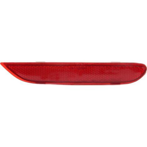 Jeffergarden Bande de pare-chocs arrière étanche et rouge, réflecteur, pièces de rechange pour Infiniti Q50 Q70 QX30 QX56, côté droit : 26560 JJ90A (1/5)
