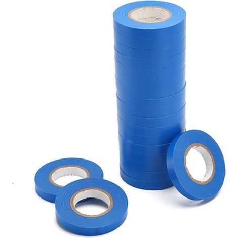 Lotto di 20 rotoli di nastro per piante – blu – per legare piante / giardino – fiori / ortaggi / pomodori / viti – macchina legatrice (1/5)