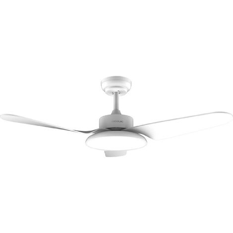 Cecotec Ventilador de Techo con Luz EnergySilence Aero 5200 Light White motor DC de 30W, 43", luz LED de 22W, 3 tonalidades (1/4)