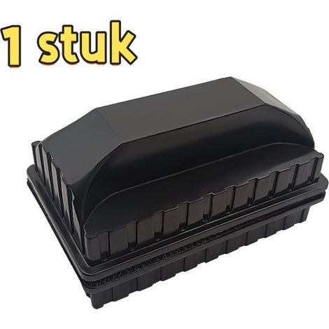 brosse magnétique - outil de nettoyage - forte aspiration magnétique - brosse pour aquarium - gobelet de nettoyage - convient au nettoyage des tapis de verre double face - petite taille (5,6 cm x 3,5 (1/5)