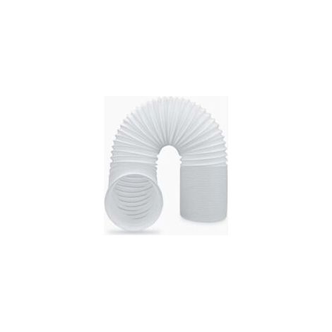 Tragbarer Klimaanlagenschlauch, flexibler PVC-Abluftschlauch, universeller Lüftungsschlauch, Schlauchset für tragbare Klimaanlagen, Durchmesser 15 cm, Länge 200 cm - Crezuo
