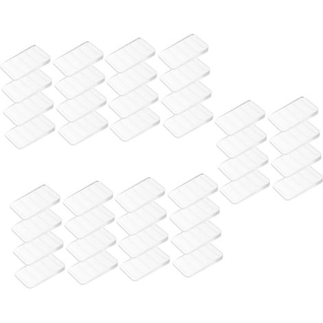 NUOBESTY Série 5 Cales de nivellement réglables en plastique transpare (1/5)