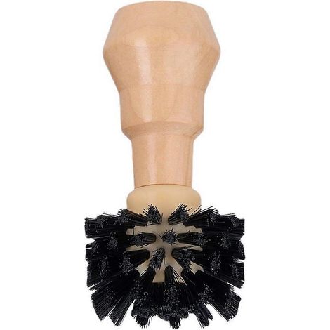 Brosse de nettoyage ménager, brosse à café en bois, brosse professionnelle pour moulin à café, accessoire pour le café-10X5X5CM (1/4)