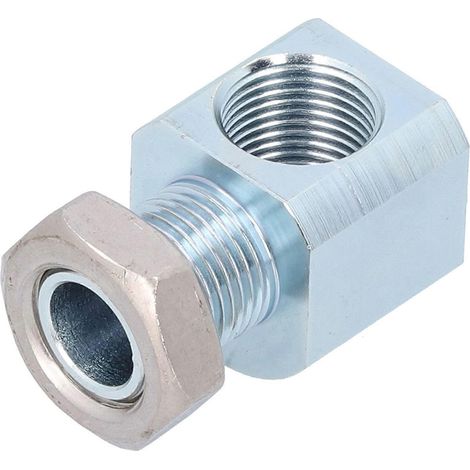 90°-Sauerstoffsensor-Verlängerung M18x1,5 Eisen-Verlängerungsadapter, universell passend für Autos (1/5)