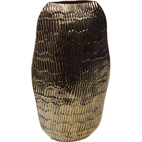 Amadeus - Vase Roche bronze 53 cm en métal (1/2)