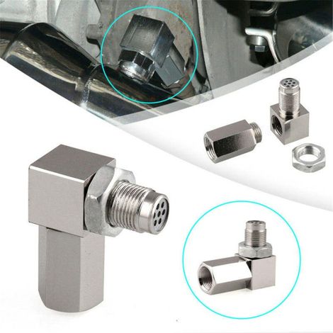 Compatible avec la tige d'extension du capteur d'oxygène à 90°, le convertisseur catalytique, le voyant indicateur de dysfonctionnement du moteur et le moteur de voiture M18. (1/5)