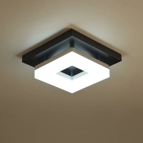 Plafonnier LED encastré moderne-KAL-Plafonnier LED Encastré 8W,Température Réglable,20cm,Couloir,Balcon (1/5)