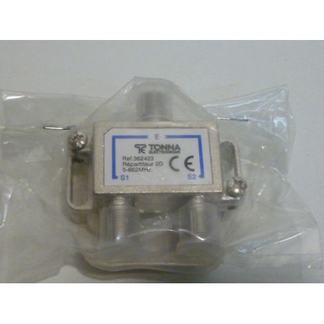 Repartiteur d'antenne 2 directions 5-862 mhz TONNA 362423