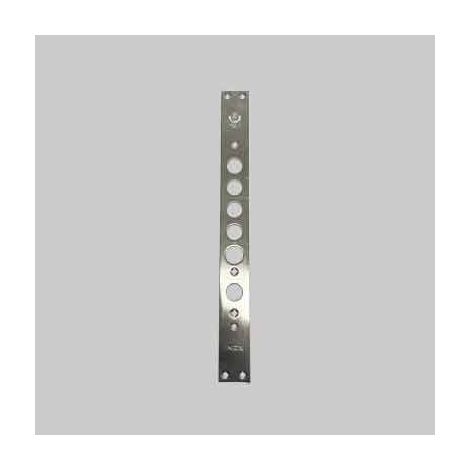FRONTALE INOX 'FR2530' SECUREMME Interasse 37 mm - SECUREMME