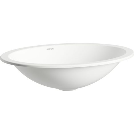LAUFEN Form lavabo empotrado desde arriba, redondo, sin agujero (1/2)