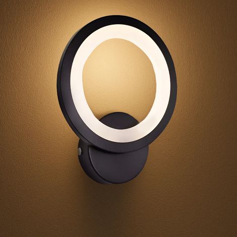 Applique LED 13W Noir Betty Lumiere Chaude Neutre Froide (1/5)