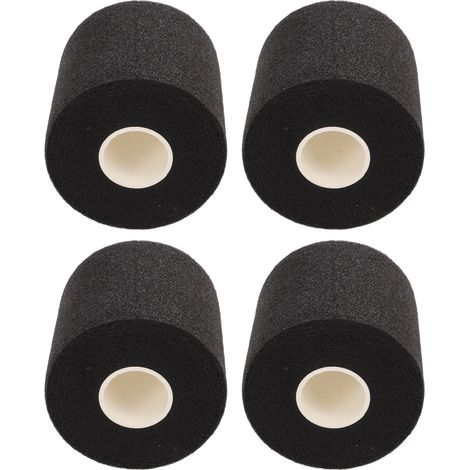Bandelettes Élastiques Sportives en Mousse PU Respirante pour Football et Fitness Noir (1/5)