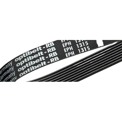 Courroie OPTIBELT RB, longueur 316mm, largeur 4.68mm